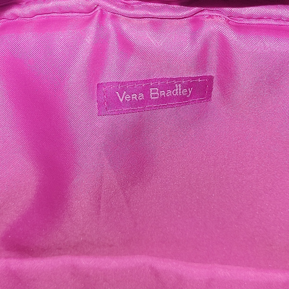 Vera Bradley Pink & Mint Floral Paisley Backpack - Picture 13 of 15